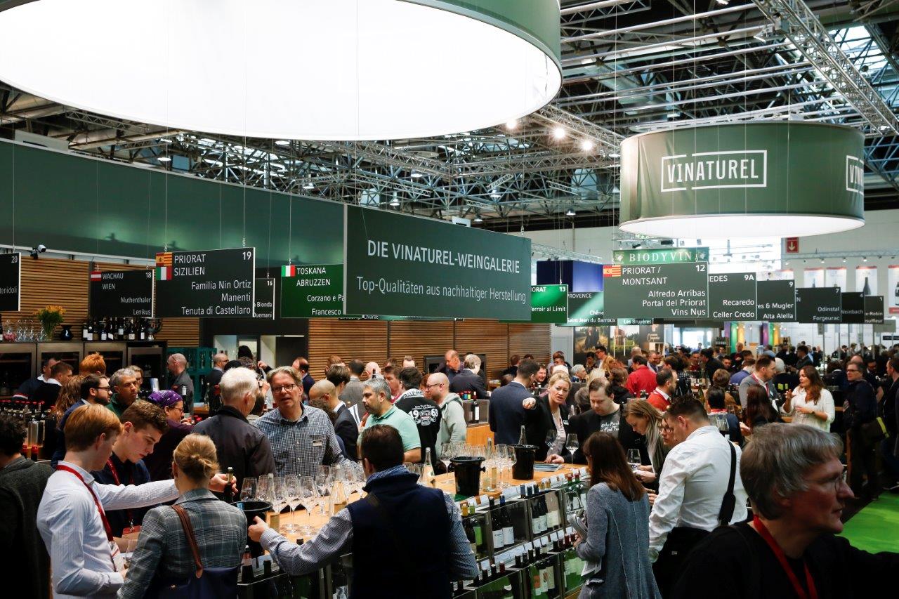 Champagne Lounge Salon ProWein 2025 Düsseldorf Allemagne